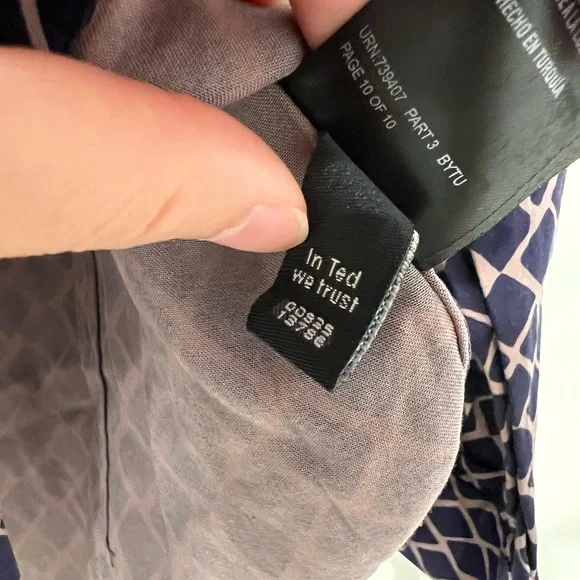 Ted Baker - Long Sleeve Mens Shirt - Picture 3 of 10